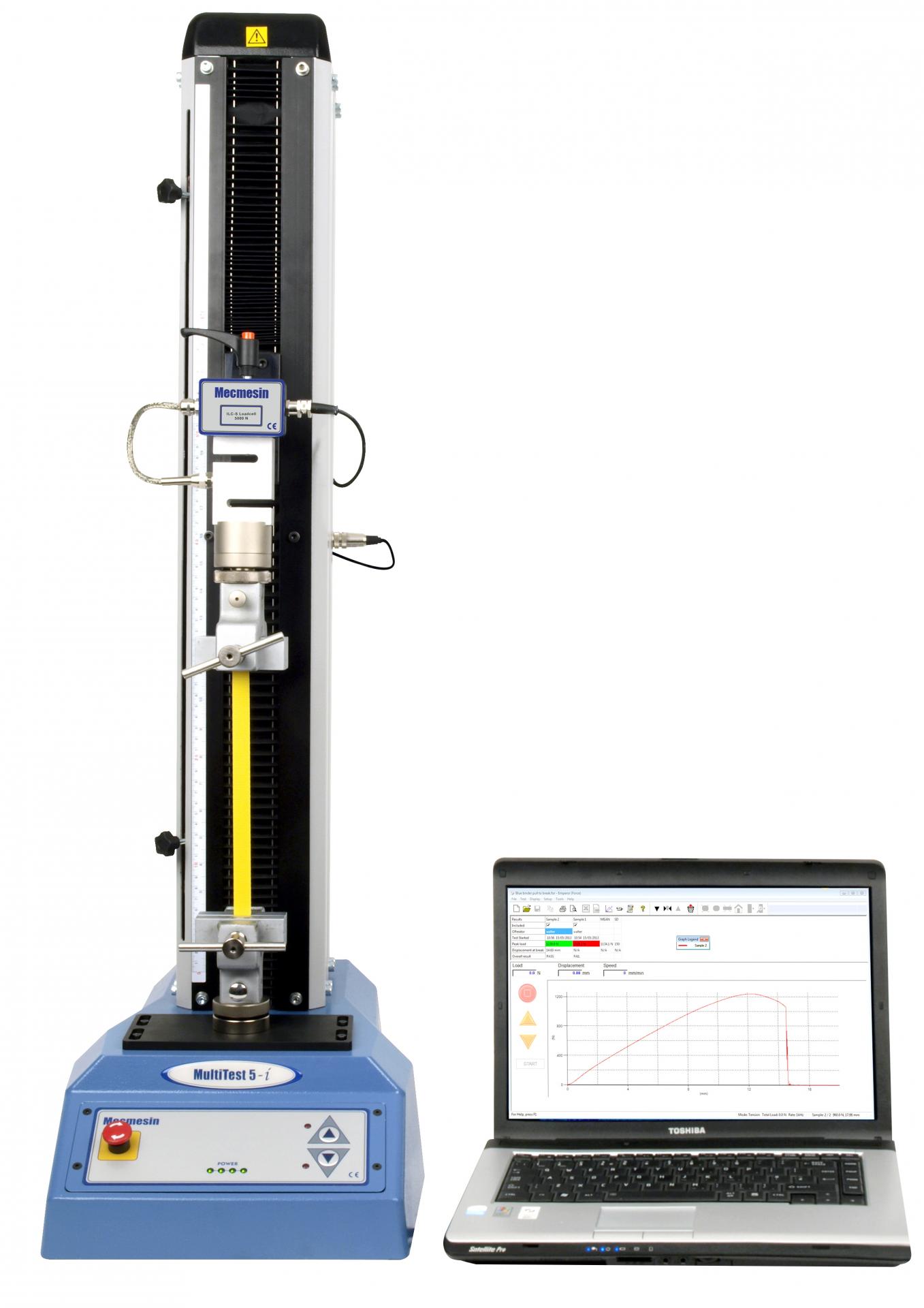 Tensile Tester - Registered for test system guide pricing